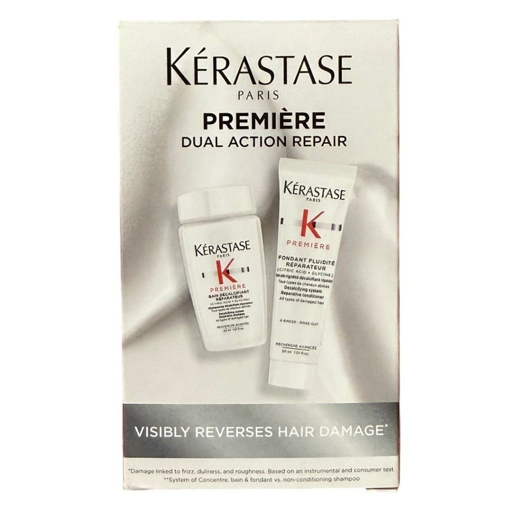 Kerastase Premiere Dual Action Repair Set Shampoo and Conditioner Travel Size